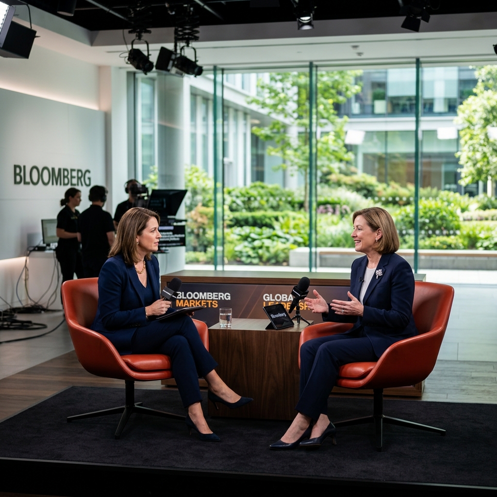 CEO interview on Bloomberg Markets - Global Leadership